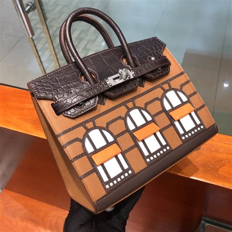 hermes birkin 20 sellier faubourg brown